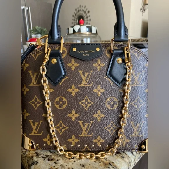 BB canvas stud chain small handbag New - Picture 7 of 9